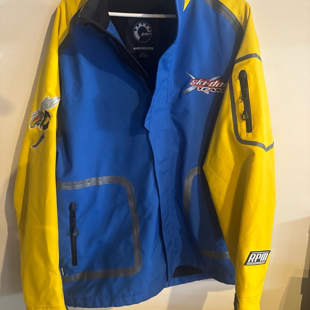BRP Blue and Yellow Performance Jacket
